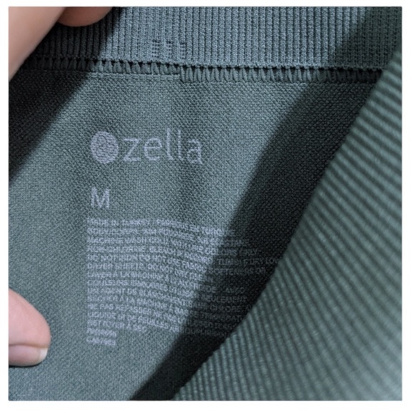 EUC Zella Gray Essence Seamless High waisted Legging - Picture 6 of 10